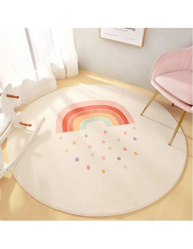 Children's rug in soft colors les ctes