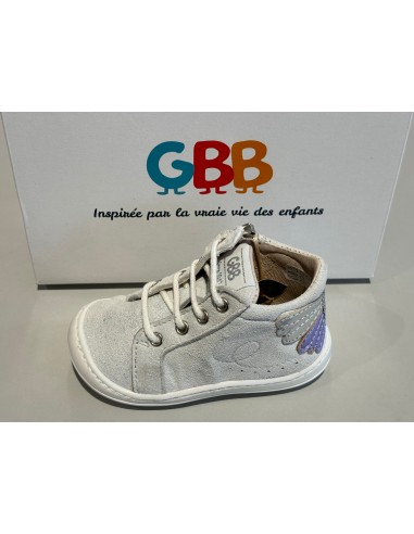 Bottines GBB 24131AJ613 flexoo flirt blanc argent Toutes les collections ici